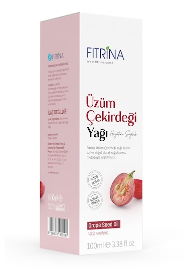 Fıtrina Üzüm Çekirdeği Yağı 100 ML