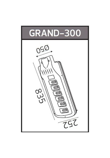 Horoz 074 009 0300 Grand 300 6400k Beyaz Işık Solar Sokak Lambası