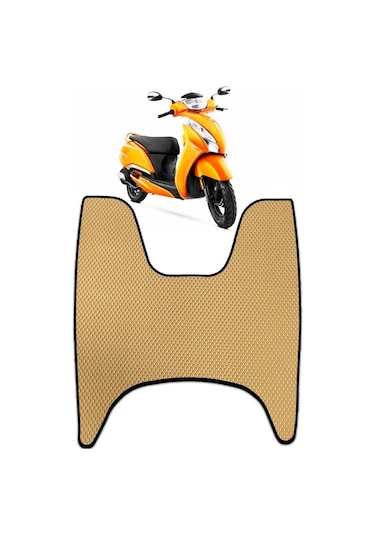 Bod Scooter Tvs Jüpiter Motor 125 CC 3D Havuzlu Paspas Bej