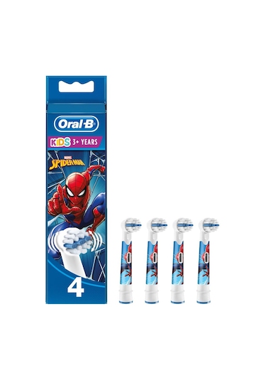 Oral-B Marvel Spiderman Diş Fırçası Yedek Başlığı 4'lü