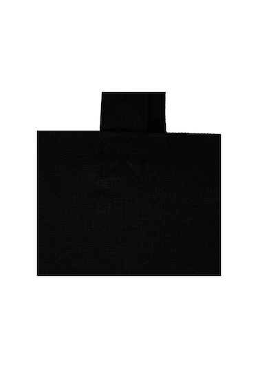 Keten Görünümlü Körüklü Kadın Kol Ve Omuz Çantası Siyah-1411