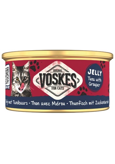 Voskes Ton Balığı Ve Orfoz Kedi Konservesi 85 Gr