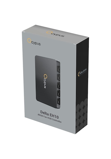 Ocypus Delta Eh10 Siyah Pro Uzaktan Kumandalı 10'lu Argb + Fan Çoklayıcı