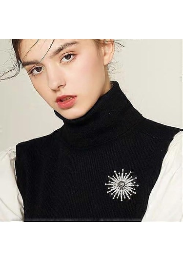 Kadınlar İçin Çiçek Broş İğneleri Altın Broş Yapay Elmas Broş Broş Kadınlar İçin Büyük Çiçek Broş İğneleri Kadınlar İçin Büyük Broş Düğün Ziyafet Yıldönümü Çok Renkli