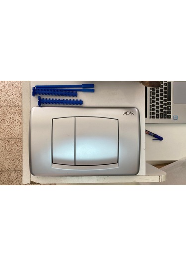 Japar Gömme Rez. Butonu Krom Mat GÜMÜŞ