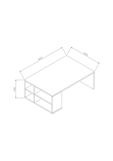 Decormet Defne Sehpa Patara Krem