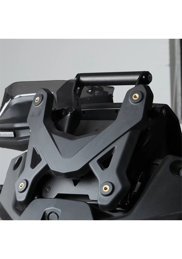 Motosiklet Gps Navigasyon Braketi Telefon Tutucu Standı Voge İçin Siyah