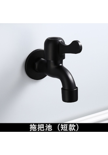 Yaozixa 304 Çelik Tek Soğuk Su Hızı Açık Kran, Kısa Tip Sulağıcı Havuzu Kranı, Ev Kullanıma Uygun Dayanıklı Tasarım