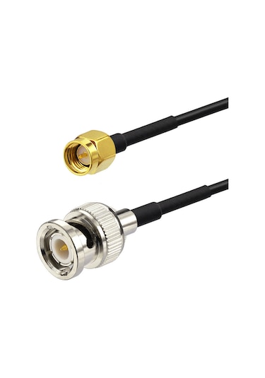 Bnc Erkek Sma Erkek Pigtail Uzatma Kablosu Rg174 1 Metre