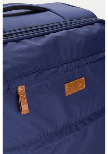 Unisex Kabin Boy Kumaş Valiz 028-03 Lacivert