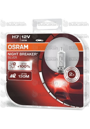 Night Breaker Silver H7 Ampul 64210nbs +100% Fazla Işık