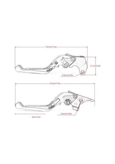 Savage Yamaha Xmax Fren Maneti Sağ Sol Takım