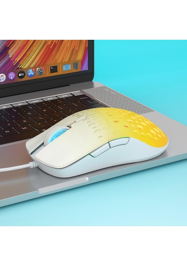 Aula S11 Pro 3600 DPI RGB Optik Oyuncu Mouse