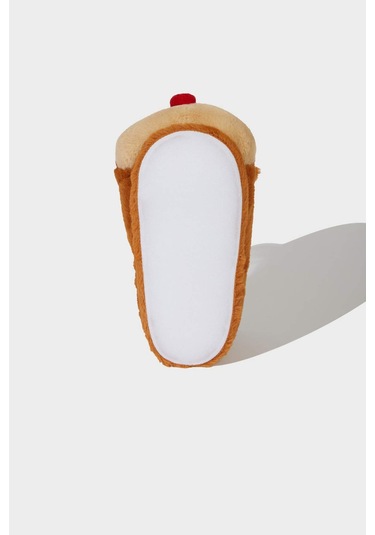 Defacto Kadın Yılbaşı Temalı Düz Taban Panduf A8388ax25wnbn85 Kahve-bn85