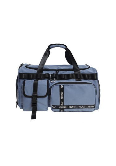 Dianziye Erkek Ve Kadın İçin Büyük Kapasiteli Su Geçirmez Seyahat Çantası - Spor Ve Fitness Çantası, Siyah, Büyük Boy Çok Renkli