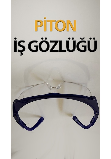 İş Güvenliği Gözlüğü Koruyucu Gözlük Şeffaf