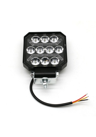 Oto Çalışma Lambası 4 İnç 12-24v Drl Sarı 2 Mod Flash Sis Farı