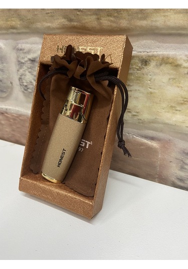 Tek İnce Ateşlemeli Gazlı Sarı ve Krem Renk Model