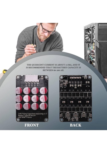 Padalink 4s 5.5a Lityum Pil Grup Dengeleyici, Kapasitif Enerji Transferi Eşitleme Kartı