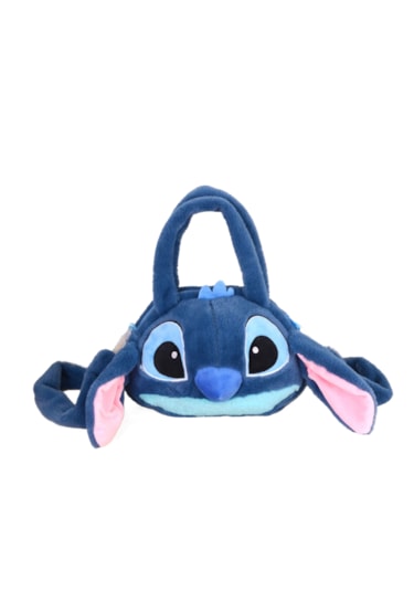 Çocuk Peluş Çapraz Çanta-mavi Mavi