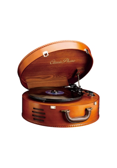 Lenco TT34 Dahili Hoparlörü Ahşap Pikap