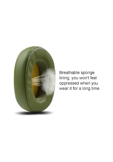 Skullcandy Crusher 3.0 Kablosuz/crusher Evo/crusher Anc/hesh 3/venue Kulaklık Kulak Pedleri İçin Askeri Yeşil