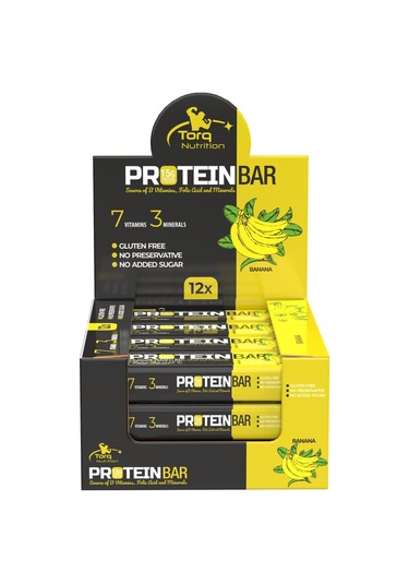 Torq Nutrition Protein Bar Muz (12 adet)