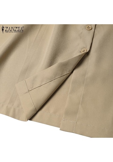 Şarap Kırmızısı Zanzea Bayan Yazlık Günlük Düğmeli Kısa Etekler 4xl Şarap Kırmızısı