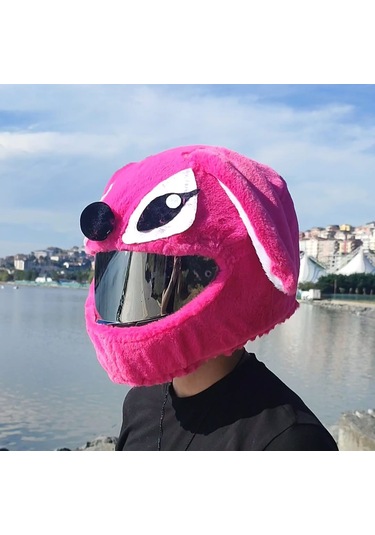 Pembe Kask Aksesuarı Kılıf