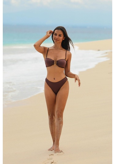 Amarelle Assos Mocha Toparlayıcı Bikini Altı Kahverengi