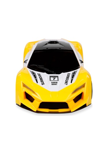 Canem Kutulu Pilli Sesli Işıklı Spor Arabası  Sarı 3+ Yaş