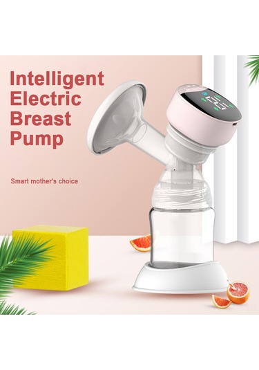 Geeroyoo Beyaz İngilizce Elektrikli Emziği: 4 Mod, 12 Seviye Ayar, Led Ekran, 150ml Biberon, Dahili Li-pil My-374