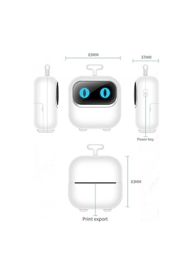 Pazly Os7567p-2 Taşınabilir Mini Termal Fotoğraf Yazıcı - Cep Boyutu