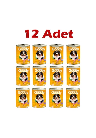 Goody Tavuklu Yetişkin Köpek Konservesi 12 x 400 G