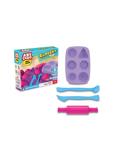 Art Sand Kap Kek Kum Seti 500 Gr. - Oyun Kumu Seti - Kinetik Kum Seti - Natural Kum - Kapkek Kum Renkli