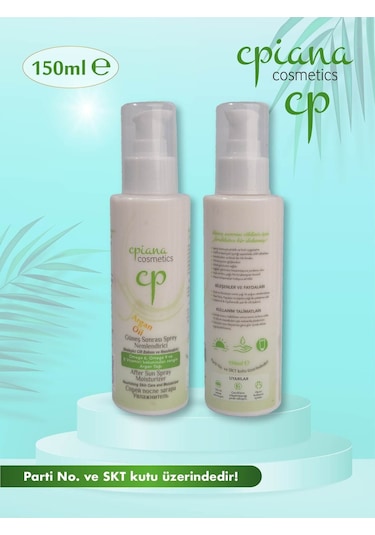 Cpiana Güneş Sonrası Krem Argan Yağlı 150ml