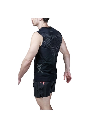 X-bıonıc X-bionic Twyce Run Singlet Erkek Siyah Koşu Atleti 28051 Çok Renkli