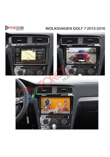 Car Multimedia Player / VOLKSWAGEN GOLF 7 ANDROİD 14 2-32 MULTİMEDYA CARPLAY-KAMERA-IPS  at  - 1114922265
