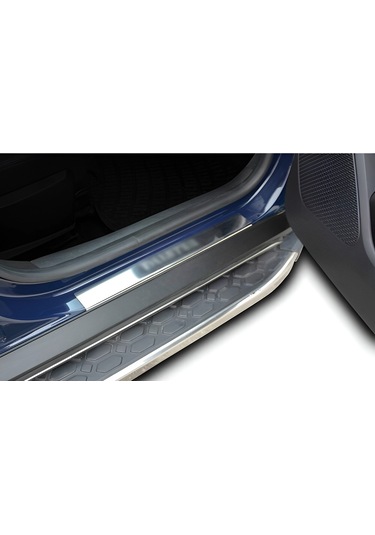 Dacia Duster Uyumlu 2010-2017 Krom Kapı Eşiği 4 Kapı Paslanmaz Çelik