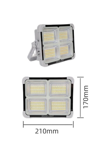 Threemen Şarj Edilebilir Kamp Lambası Güneş Enerjili Işıldak Usb Beyaz