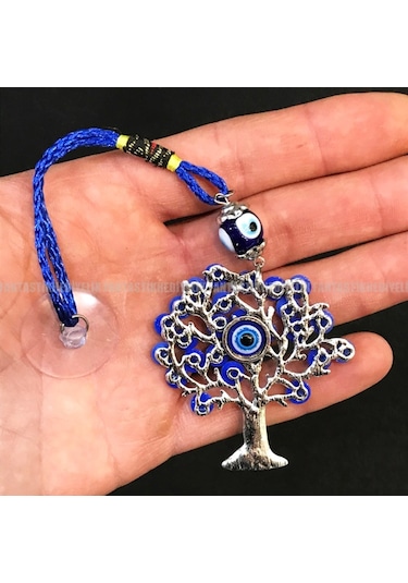 Hayat Ağacı Nazar Araba Hediyesi Vantuz Otomobil Dikiz Ayna Süsü (464577164)