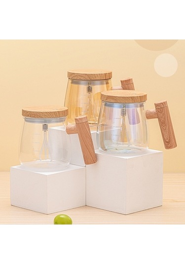 Ganzhoushop Stil: Sones Şarj Renkli Otomatik Kupası, Kupası Kupa Karıştırma Kahve Elektrikli Edilebilir Akçaağaç 400ml Zx - Hızlı Şarj Özellikli Diğer