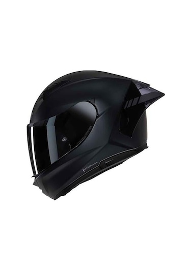 Nolan N60-6 Sport Argento 333 Kapalı Kask - Gümüş Vizör Mat Siyah
