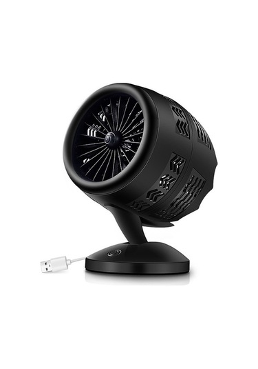 Dgplz Store Mini Usb Hava Konveksiyon Döngüsü Elektrikli Fan Hava Soğutucu P72yht Siyah