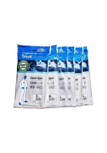 Tyvek 500 Xpert Tulum 1 Adet En 14126 Standartında