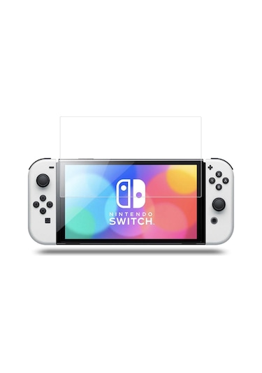 Nintendo Switch Oled Temperli Cam Ekran Koruyucu 2 Adet 9H