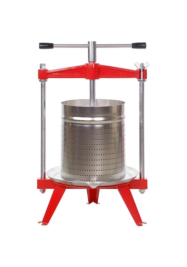 Hb 5g 18 Litre Paslanmaz Çelik Meyve Sıkma Pres Makinesi