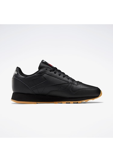 Reebok Classic Leather Unisex Siyah Spor Ayakkabı Düz 100008493 Siyah