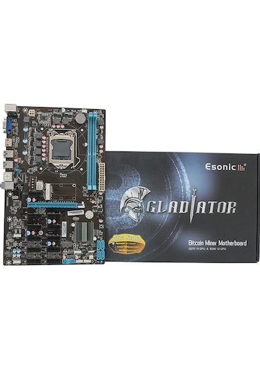 Esonic B250-BTC Gladiator Intel B250 2400 MHz DDR4 Soket 1151 ATX Anakart