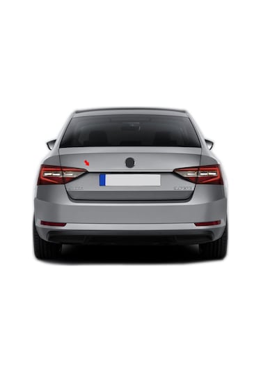 S-Dizayn Skoda Superb Krom Bagaj Alt Çıtası 2015 Ve Üzeri N11.2417